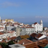 Blick über die Alfama